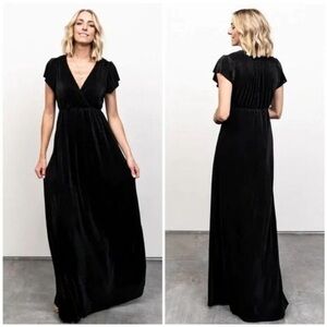 Baltic Born Athena Pleated Maxi Dress